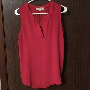 Sleeveless blouse